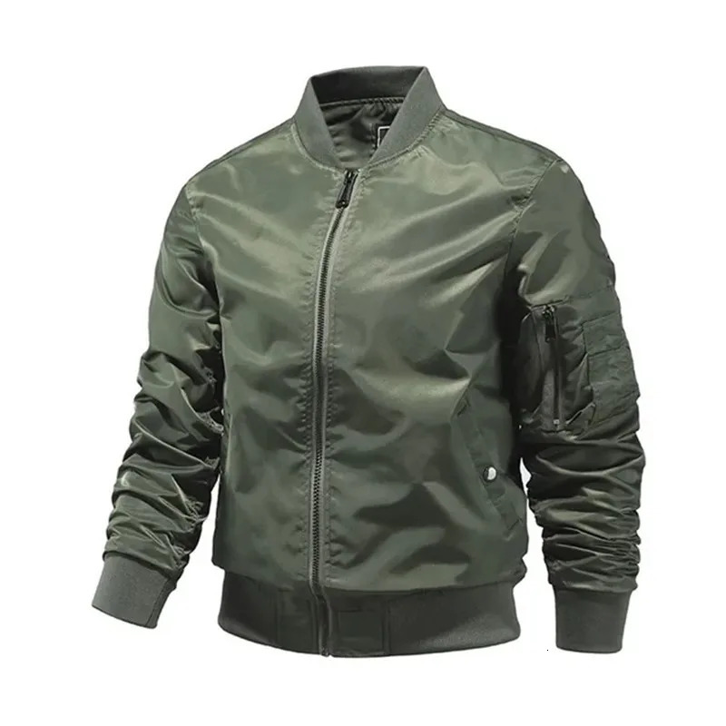 mens jackets monochrome bomber outdoor clothing pilot baseball spring and autumn? Its ju 241009