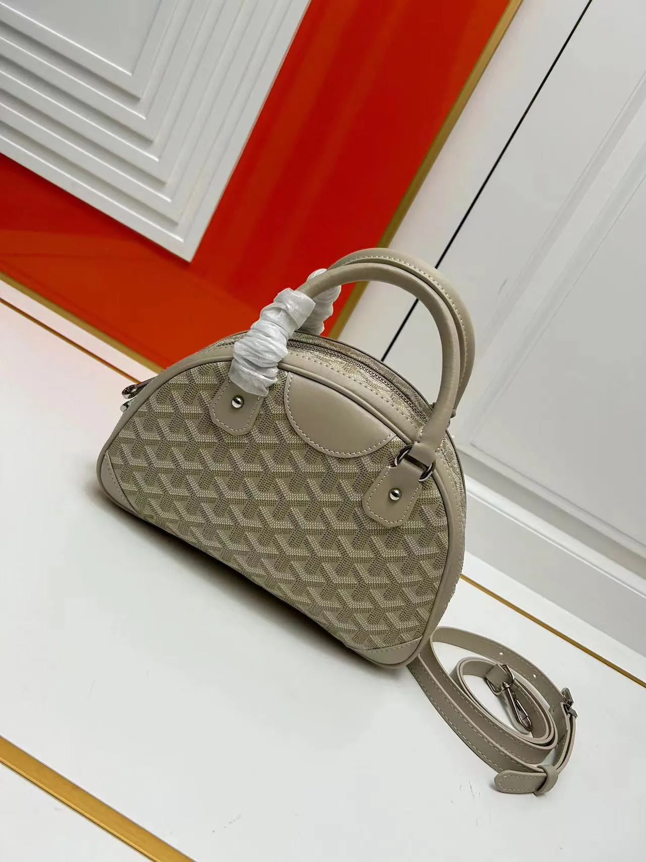 Shopping tote designer leather handbag luxury large capacity plaid double letter women shoulder bags classic travel beach bag green black causal fc05