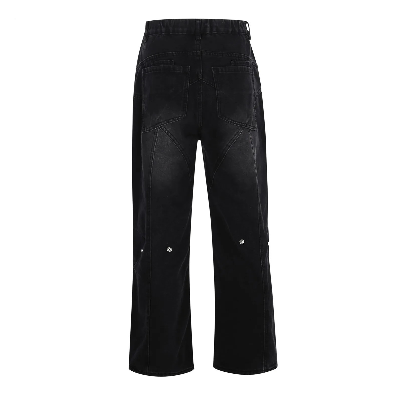Men And Women Loose Pants n Feel Cold Wind High Grade Sense Of Street Large Size Jeans Baggy Harem Jean Trousers 241007