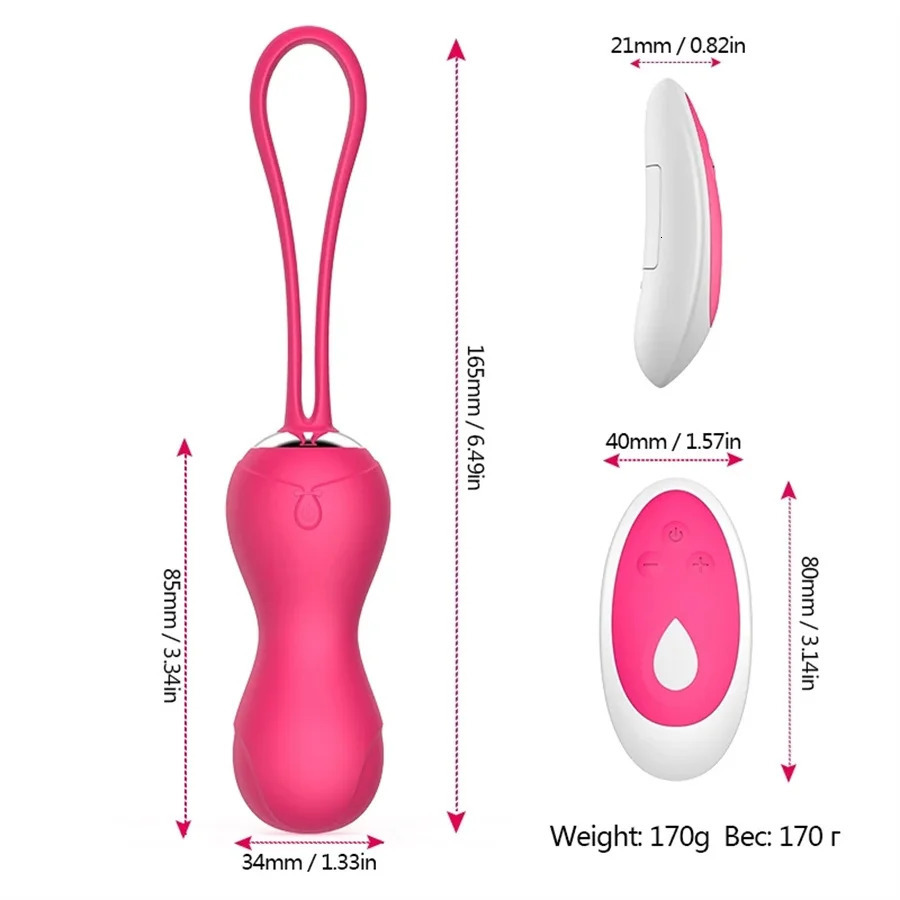 Wearable underwear vibrating egg vaginal ball vibrator tightening massage exercise Kegel female masturbation toy 241009