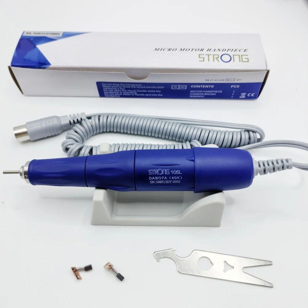 Professional nail machine 65W STRONG 210 micro host version 40000 RPM powerful 105L electric nail drill polishing machine 241007