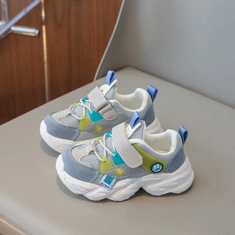 Athletic Outdoor Kids Sports Shoes Children Casual Running Shoes for Boys Girls Mesh Breathable Fashion Sneakers Spring Summer Anti-skid Soft H241019