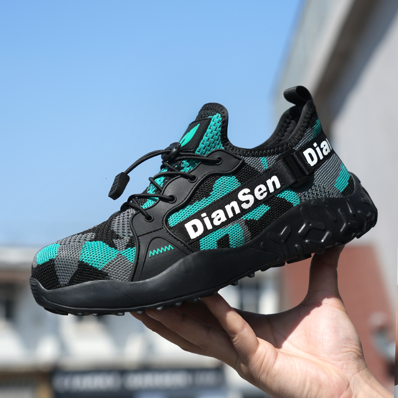 Toe Summer Steel Work For Men Construction Sneakers Light Breathable Safety Boots Anti Puncture Working Shoes Ddmywed Ddmysaturn