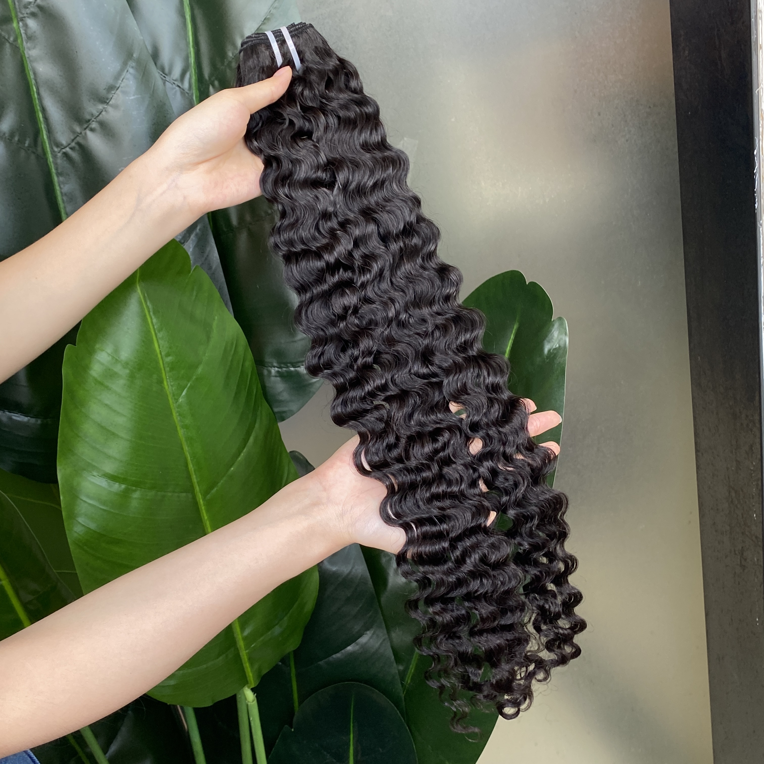 Burmese Curly Hair Weaves 1Pcs 14-32 Inches Natural Color Top Quality Brazilian Peruvian Indian 100% Raw Virgin Human Hair