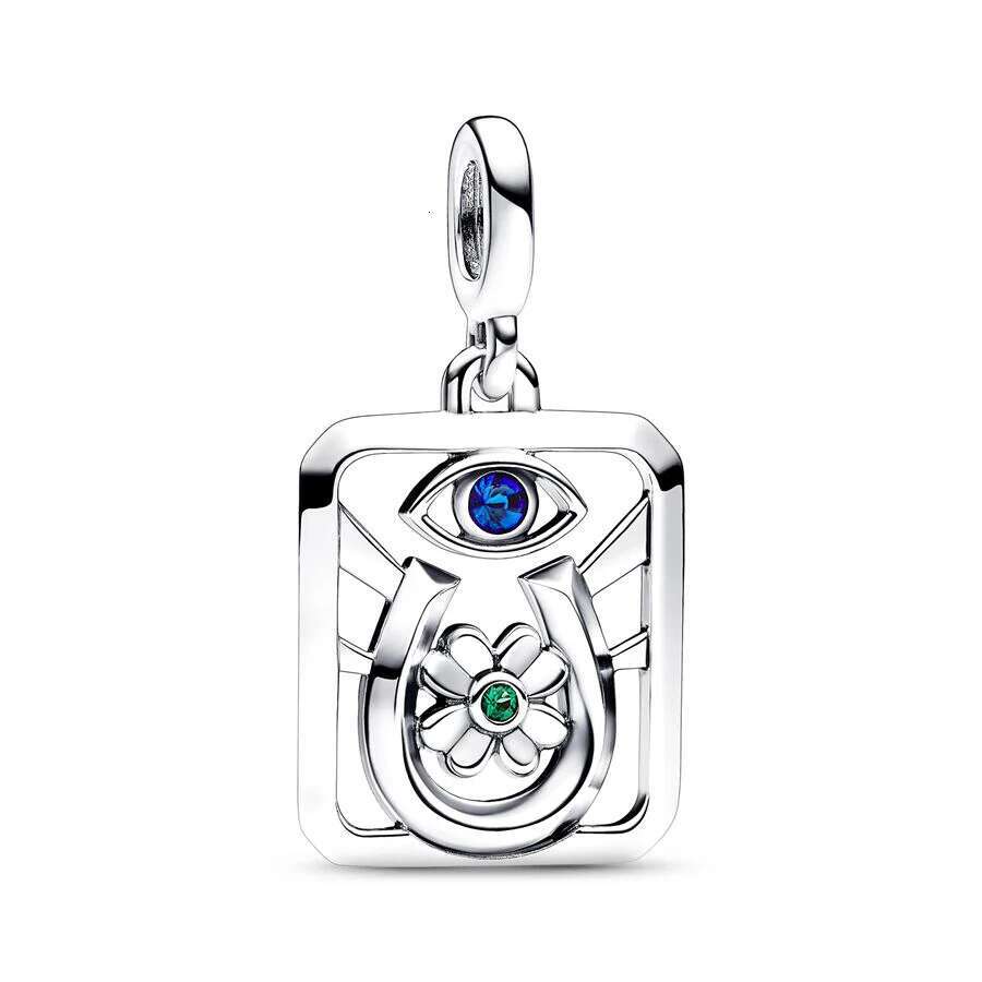 925 Sterling Silver pretty ME Charm Infinity Symbol Wire Heart Butterfly Balance Yin & Yang Elements Snake Medallion