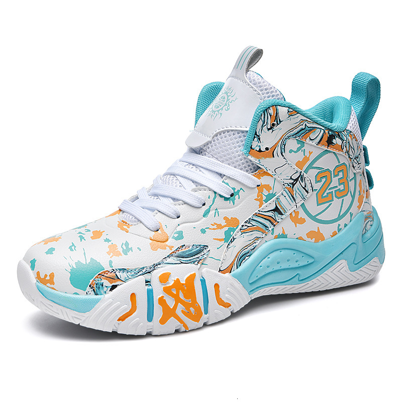 High top basketball men, practical training for teenagers, primary and secondary school students, adult men's sports shoes