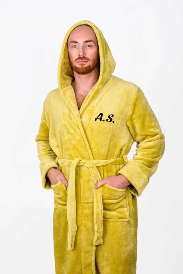 Mr And Mrs Personalization Hooded Bathrobes Customized Bathrobes With Name Women And Men Hooded Bathrobes Husband Wife HoneymoonXJ241018