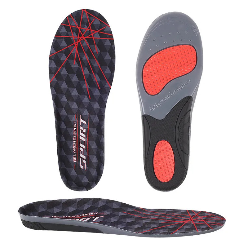 Military Training Sports Insoles For Shoes Men Women Sweat Breathable Shoe Pad Arch Support Pad Non-slip Shock-absorbing Insole 241010