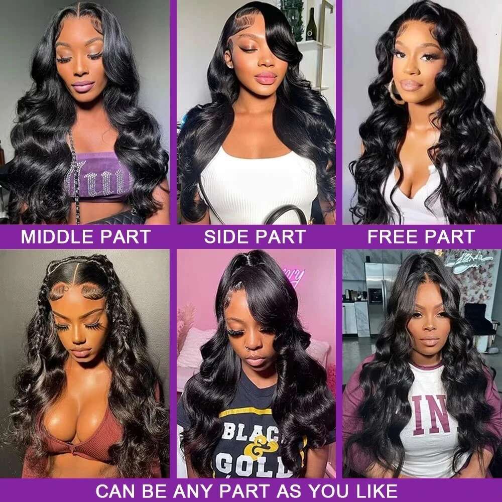 Body Wave Inch x HD Lace Front Human Hair Wigs X Glueless Wig Ready To Wear Brazilian Frontal For Women al