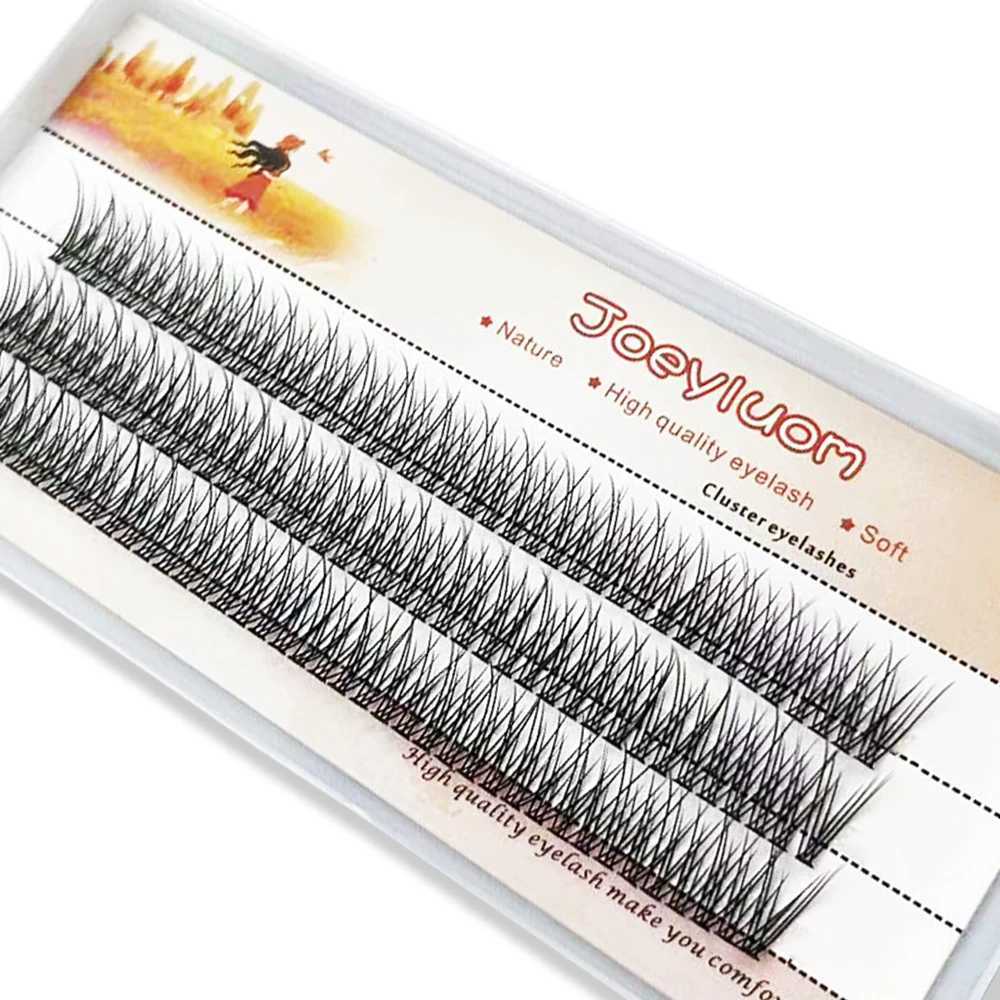 120/1 Box Bundles False Eyelash Natural Extension Single Cluster Set Personal Eyelash Makeup Tool EyelashXJ241019