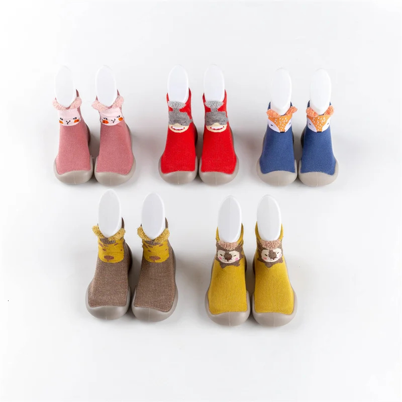 Spring and Fall Models of Childrens Walking Shoes Floor Socks Infant Nonslip Soft Bottom for Boys Girls Indoor 241018