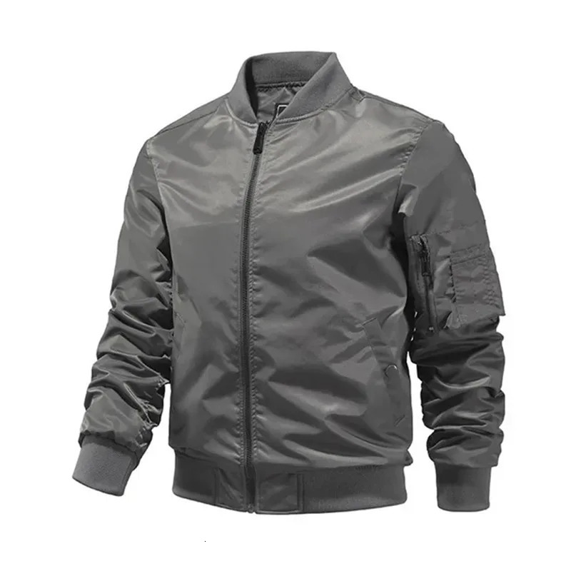 mens jackets monochrome bomber outdoor clothing pilot baseball spring and autumn? Its ju 241009