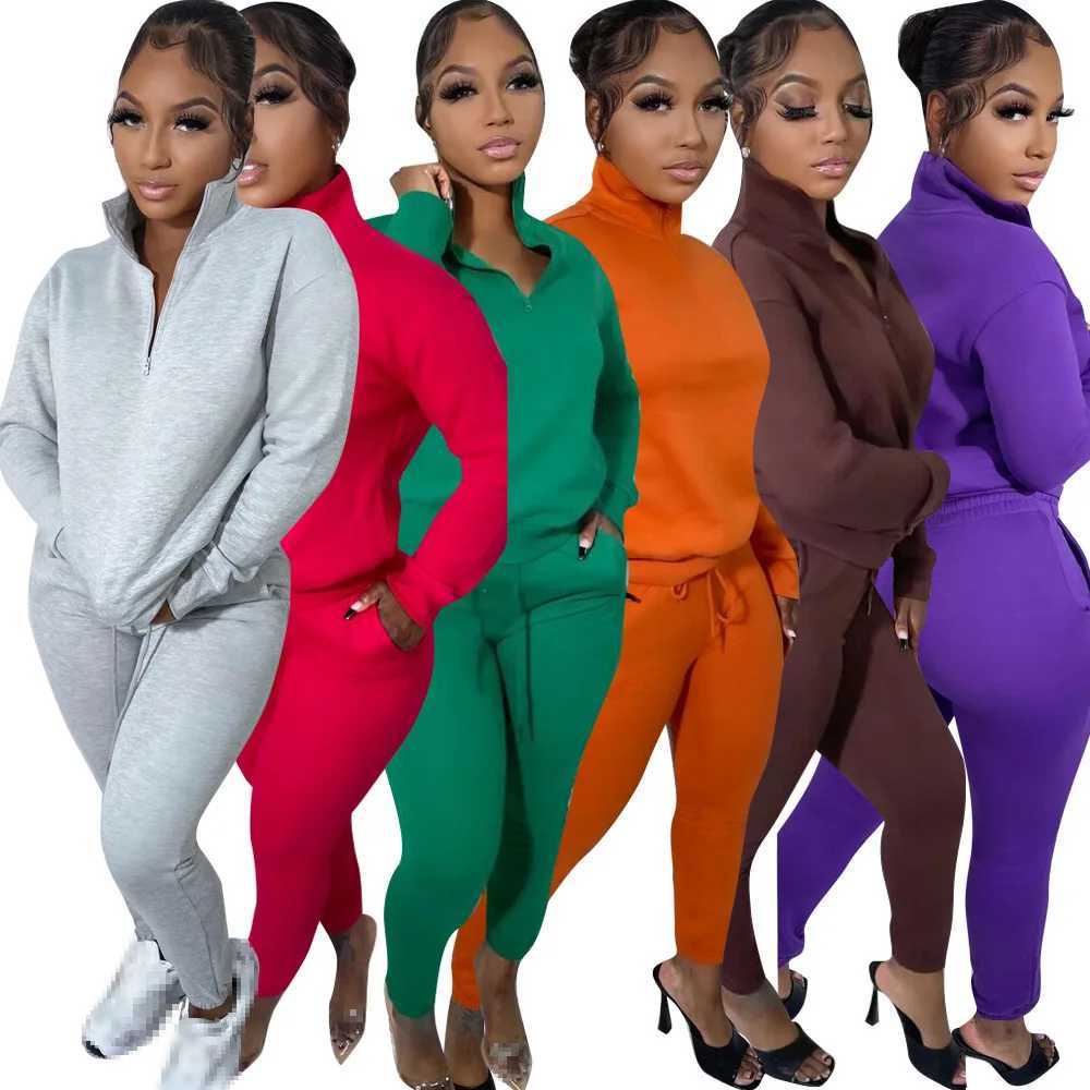 Women's Two Piece Pants fall outfits women two piece set outfits pants sets 2 pieces sets tracksuit women sweatsuits hoodies sweatshirts winter c