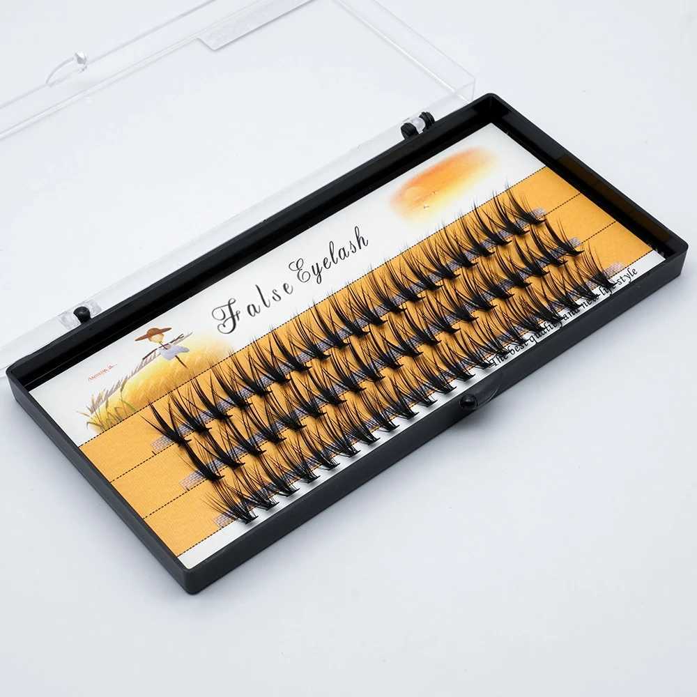 1 box/60 bundles/20D/30D fake lashesIndividual lashes Bunchenatural thick fake lashesEyelash Extensions for make upXJ241019