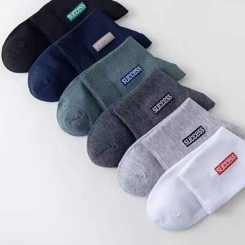 Anti Odor Warm Cotton Sock Men Winter Multicolor Elastic Mid Length Socks Man Outdoor Sports Anti Friction Thick Thermal HosieryXJ241019