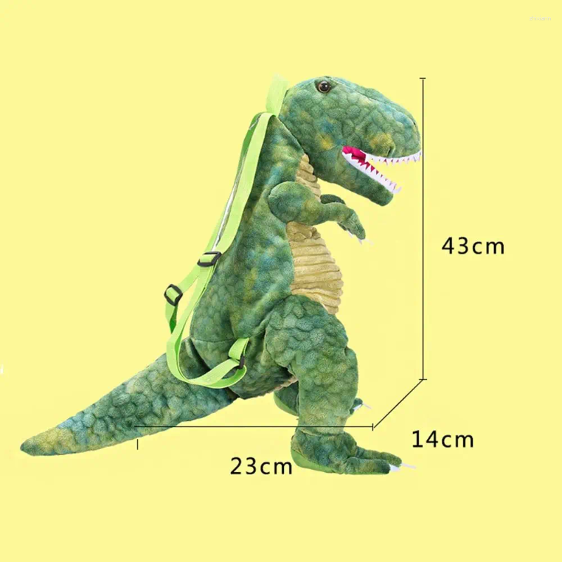 2025 NEW Backpack Plush Bags Toys Kids For Boys Girls Doll Bag Korean Style Handbag Children Cute Small Dianosaur Backpacks zhanyishengli