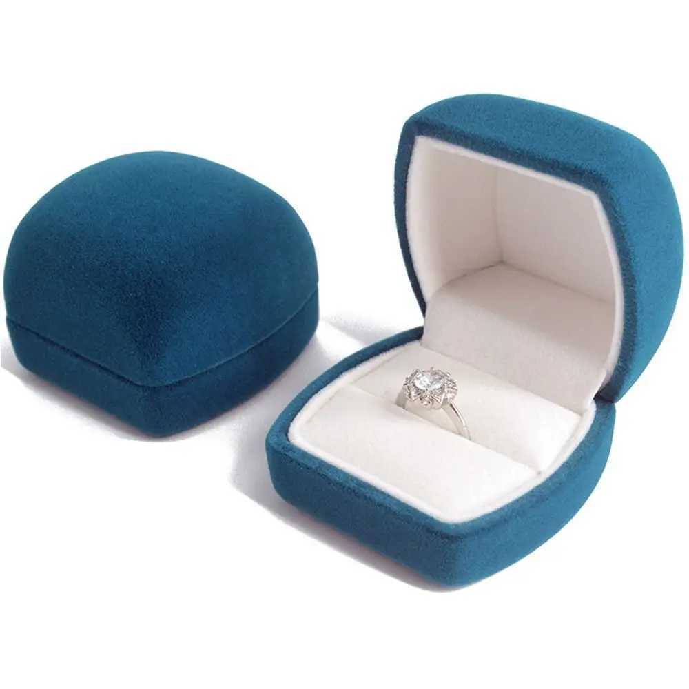 Durable Gift Exquisite Display Box Velvet Bead Treasure Box Ring Storage Box Earring Storage Box W241019