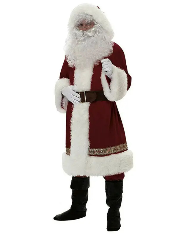 Santa Claus costume cosplay Santa Claus costume fancy dress Santa Claus mens suit 241017