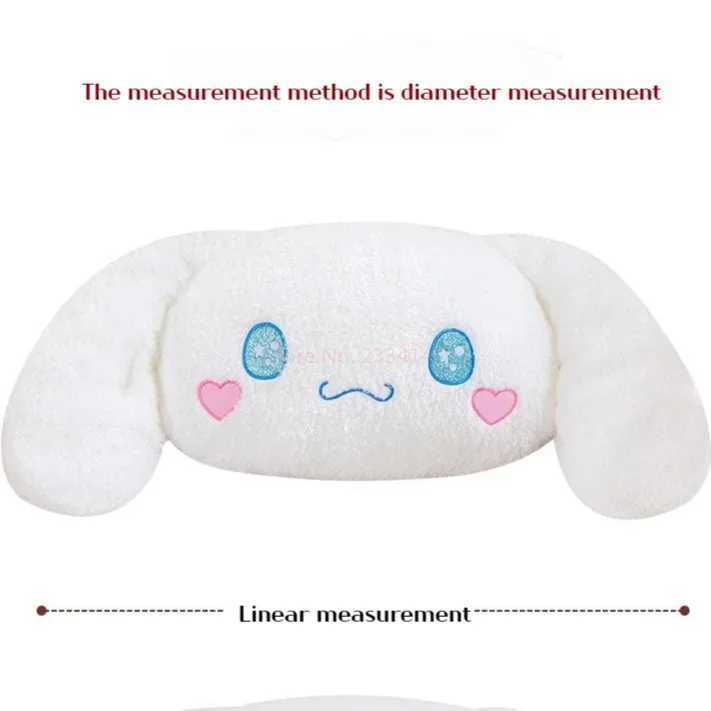 70/90/110/130cm Aoger Cinnamoroll Plush Doll Toys Kawaii Cartoon Car Headrest Pillow Stuffed Toys Back Cushion Birthday GiftsXJ241019