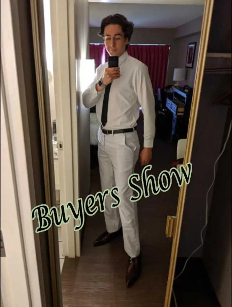 White business dress mens fashionable slim fit long sleeved solid casual shirt mens workwear pocket S-8XL 241007