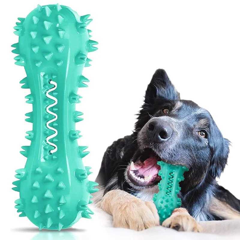 Dog Toys & Chews Rubber Chew Toy Teeth Cleaning Pet Toothbrush Chewing Stick for Elasticity Soft Tooth