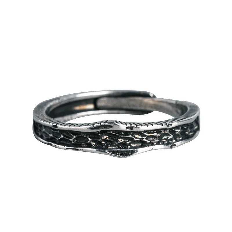 Abyss ring is a niche design for men and women featuring fashionable individuality and a cold style index ring that can be adjusted for couples Y24101