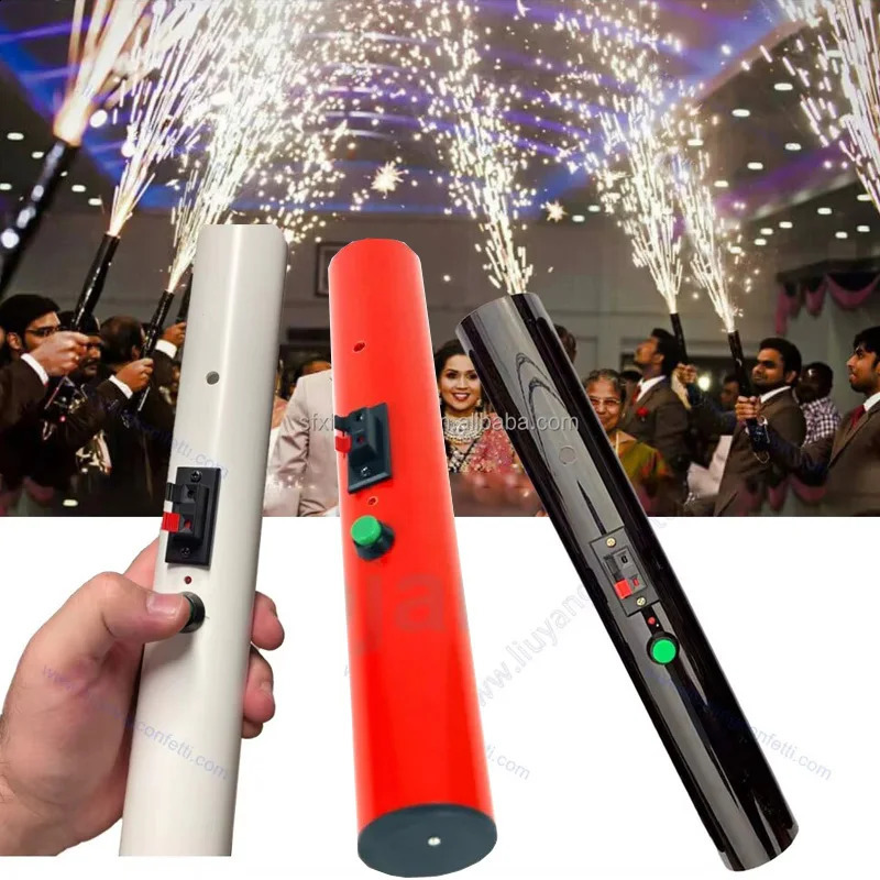 Wedding party ice technology hand-held and cold machine fountain fireworks hand-held fire shooter birthday spark stage spark 241019