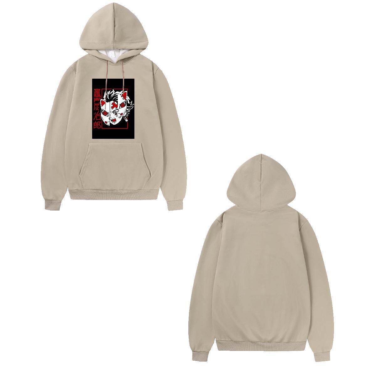 Stylist Mens Hoodie Sweatshirt Hooded Collar Loose Fit Men Clothes Hoodie Plus Size Cartoon Top Pullover Hoodie Sports Casual Thick Plush