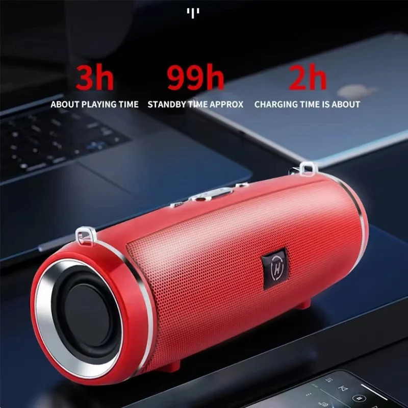 200W portable Bluetooth ser IPX7 waterproof outdoor HIFI column ser subwoofer stereo ser FM radio TF suspension box 241019
