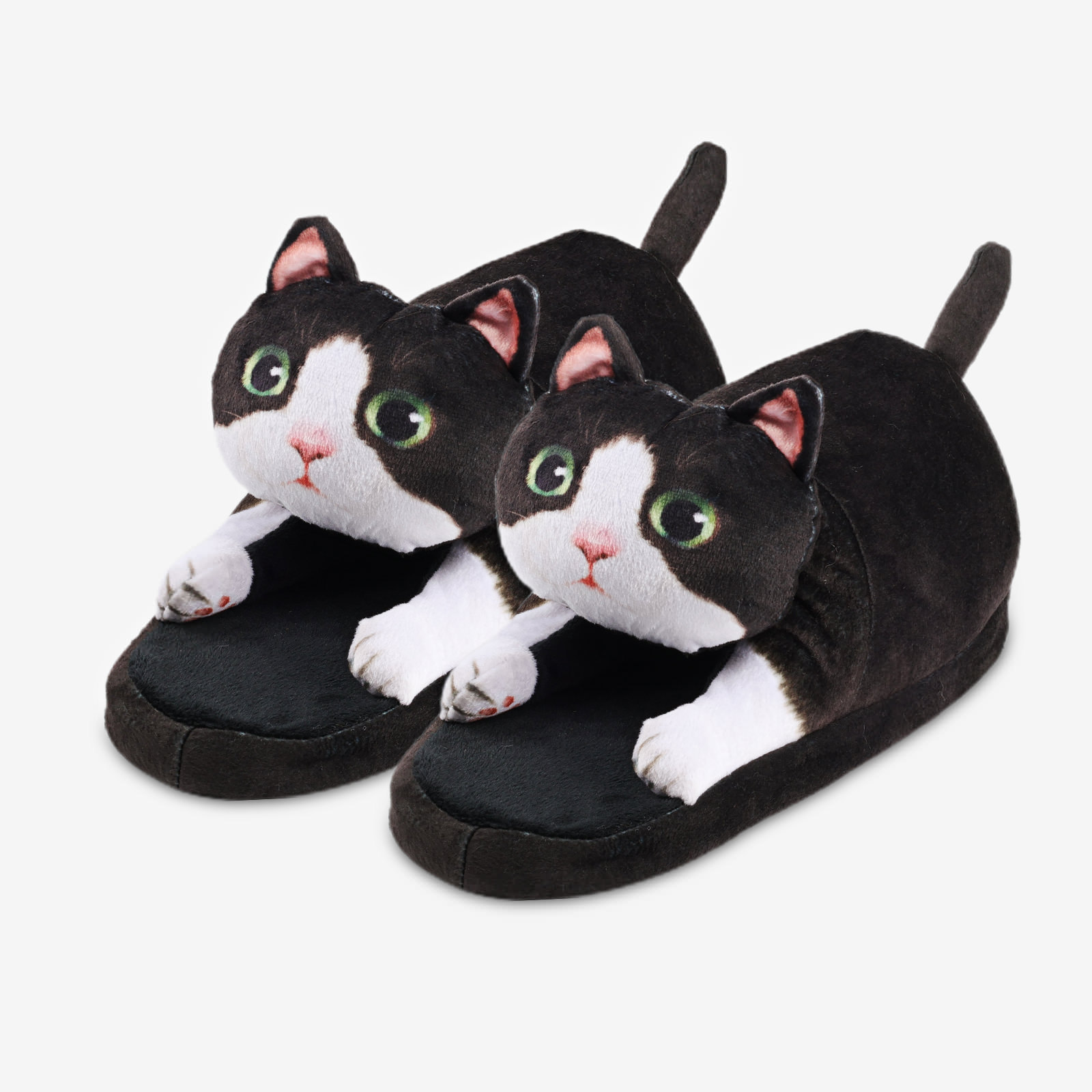 2024 New Simulated Cat Slippers Comfortable Anti slip Cotton Dragging
