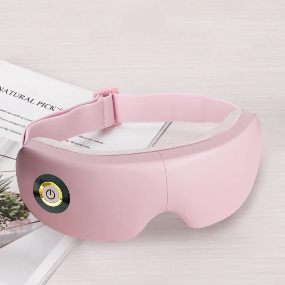 Multifrequency Vibration Eye Protector Airbag Massage Infrared Heat Massager Bluetooth Music Mask 241008