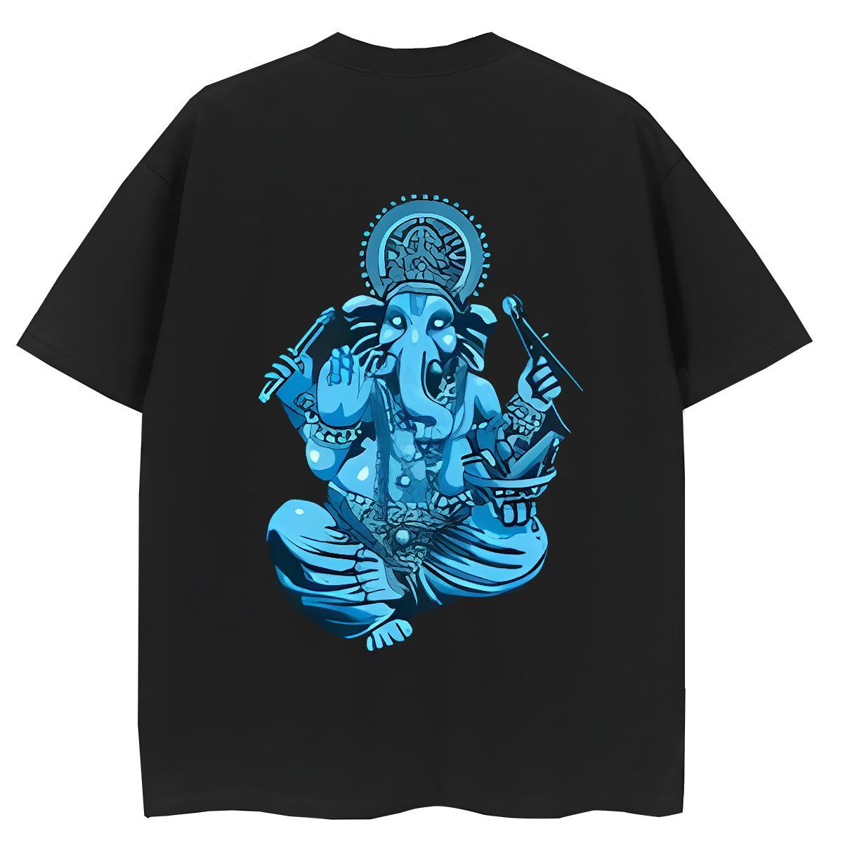 TOP Quality T Shirts Women 230g 100% Cotton Breathable Crew Neck Street Casual elephant Couples T Shirts Loose Anime Oversized Top Shirts