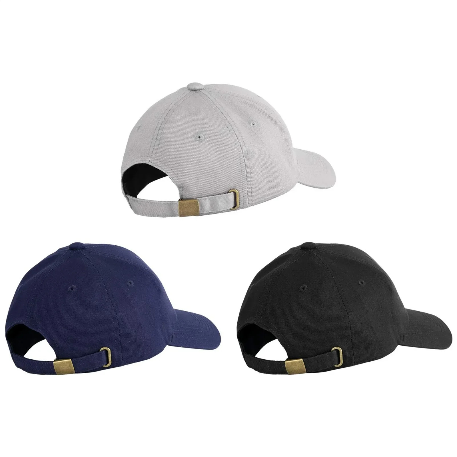 Men Women Distressed Jean Hat Unstructured Baseball Caps Washed Denim Plain Six Panel Dad Hat Black Brown Pink Blue 241009