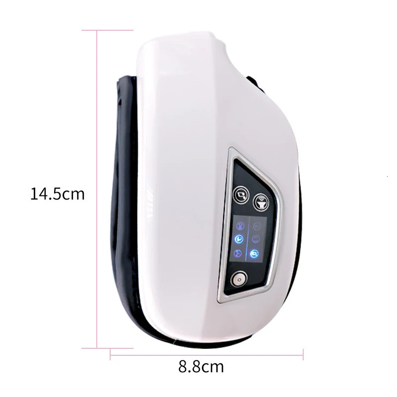 6D Smart Eye Massager Airbag Compress Bluetooth Music Vibration Heating Massage Care Mask Relax Fatigue Travel Rest 241008