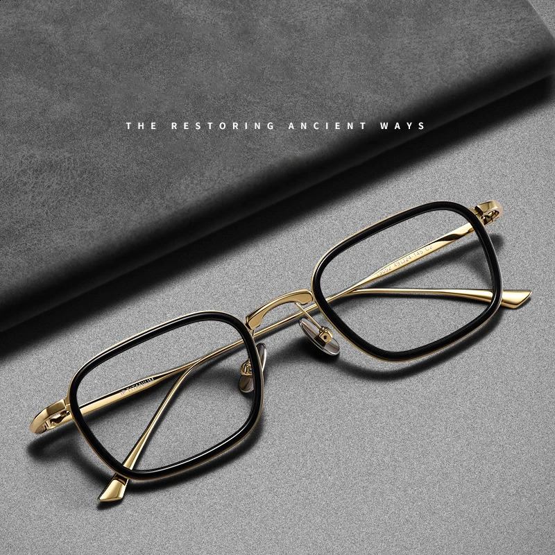 Retro High-Quality Eyeglass Frames Prescription Glasses Custom Myopia Eyeglasses Optical Reading Glasses For Men 241019