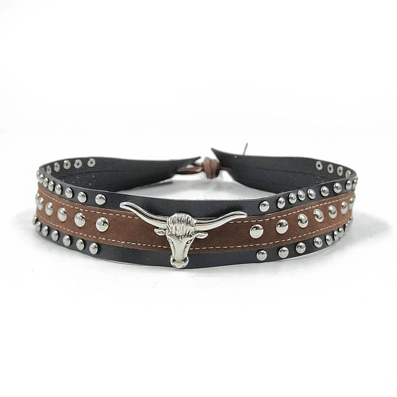 Fedora Bullhead Accessories Mens and Womens Hats Straw Hat Accessories Belt Buckles Outdoor Decoration Fashion 241019
