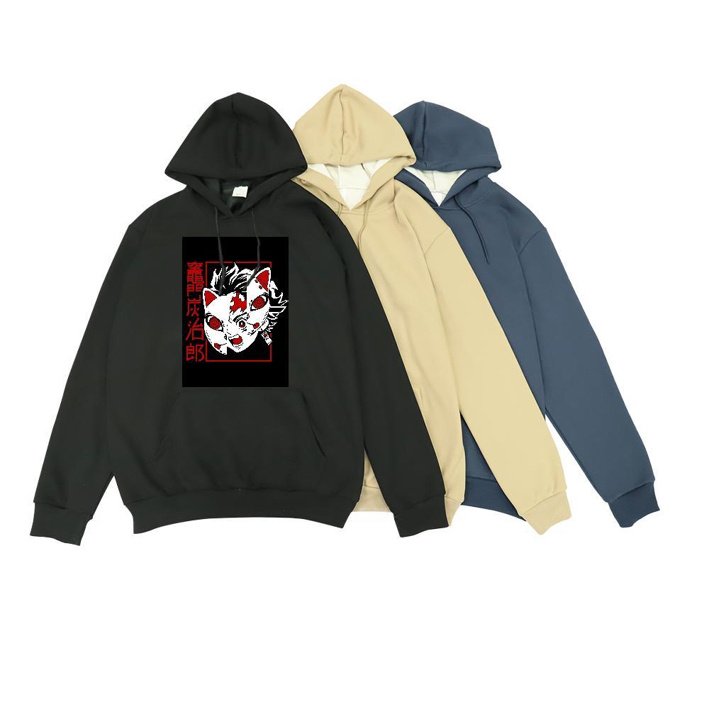 Stylist Mens Hoodie Sweatshirt Hooded Collar Loose Fit Men Clothes Hoodie Plus Size Cartoon Top Pullover Hoodie Sports Casual Thick Plush