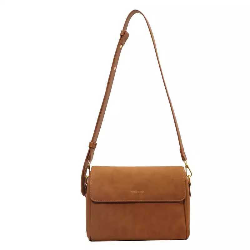 CMM Popular Bags for Women New Trendy High End Suede Small Square Bag Autumn and Winter Single Shoulder Crossbody Bag