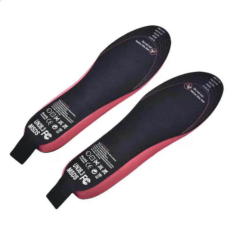 2100mAh USB Heated Shoe Insoles With Remote Control Feet Warm Sock Pad Mat Electrically Heating Insoles Electric Heater Pads 241010