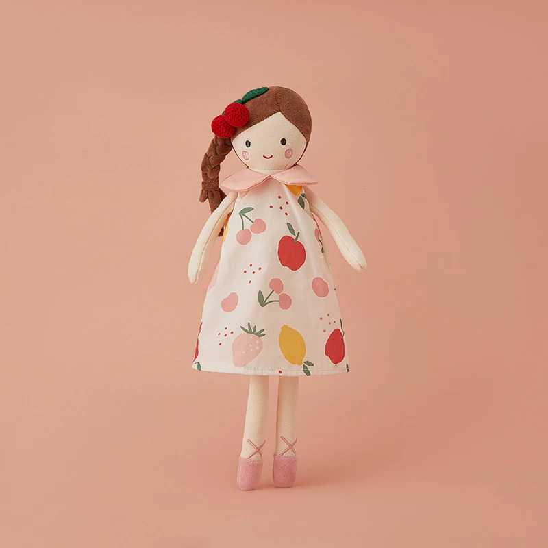 35/38CM Pink Dress Girl Soft Plush Toy Crown Princess Stuffed Girl Doll Nortic Style Home Decor Doll Kids Birthday Gift juguetesXJ241019