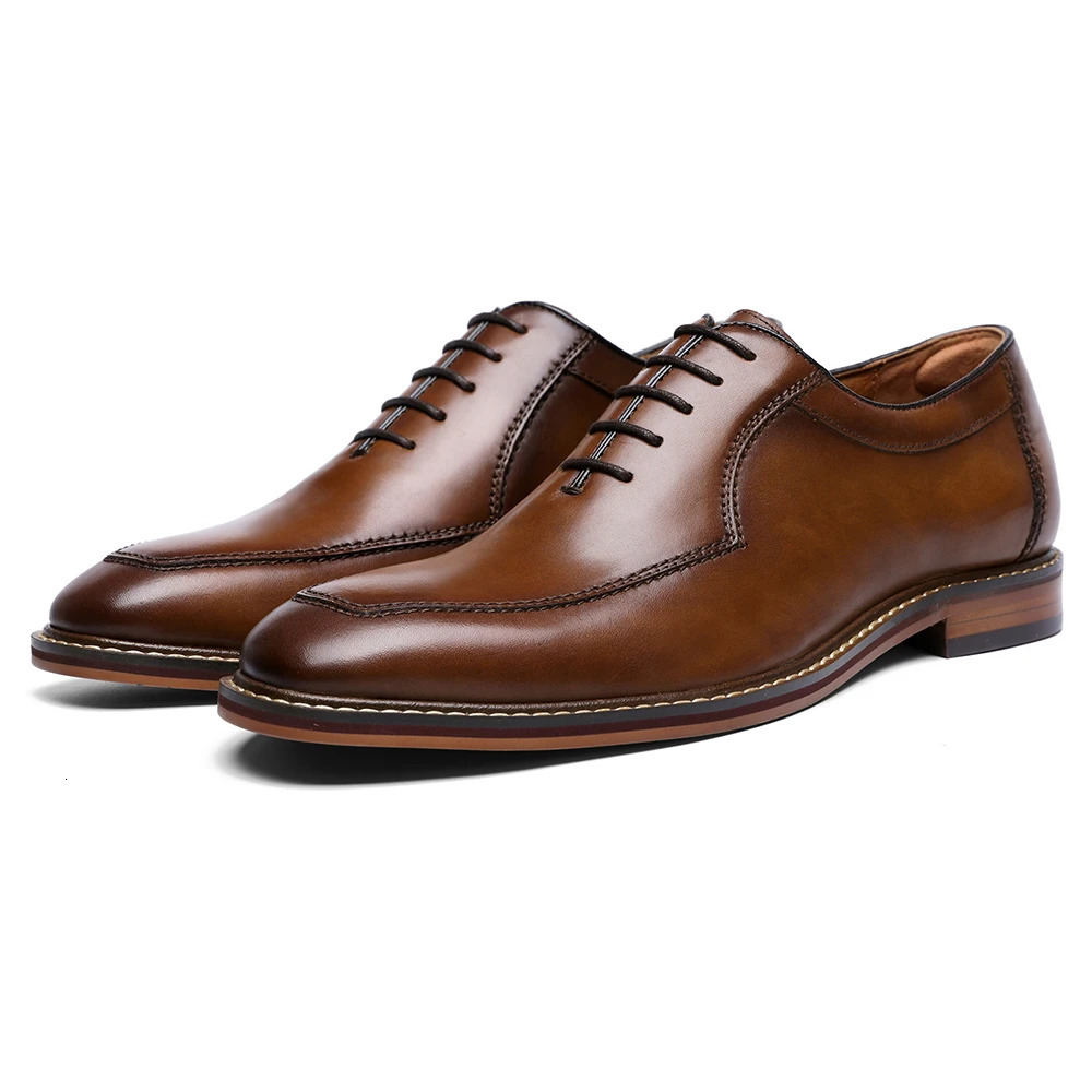 Desai mens leather shoes wedding bride formal party dress OEM Italian mens shoes large size casual soft casual 241019