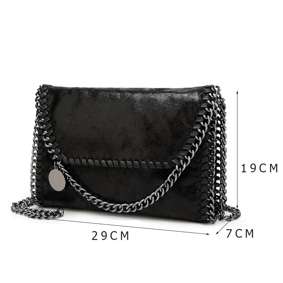casual chain single shoulder messenger for women fashionable womens small flip cross body bag clutch wallet Sac a Main 241019