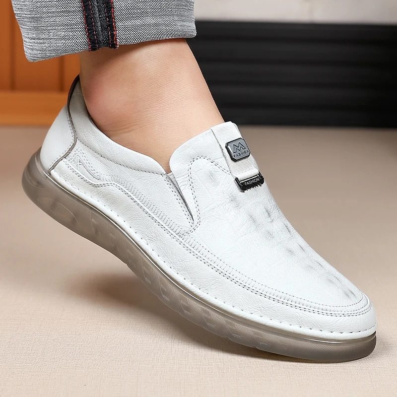 Four Seasons Mens Loose Fashion Minimalism and Versatile Style Outdoor Leisure Business Party Daily Office Shoes 241019