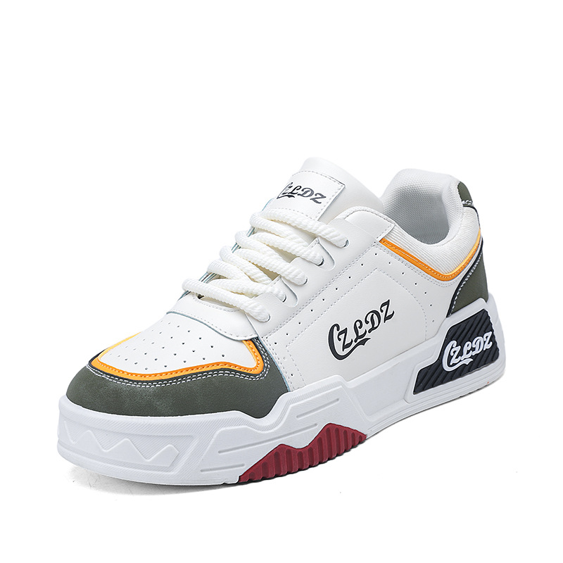 Free shipping designer men's casual thick soled shoes breathable men's sports shoes athletic shoes ice skating shoes
