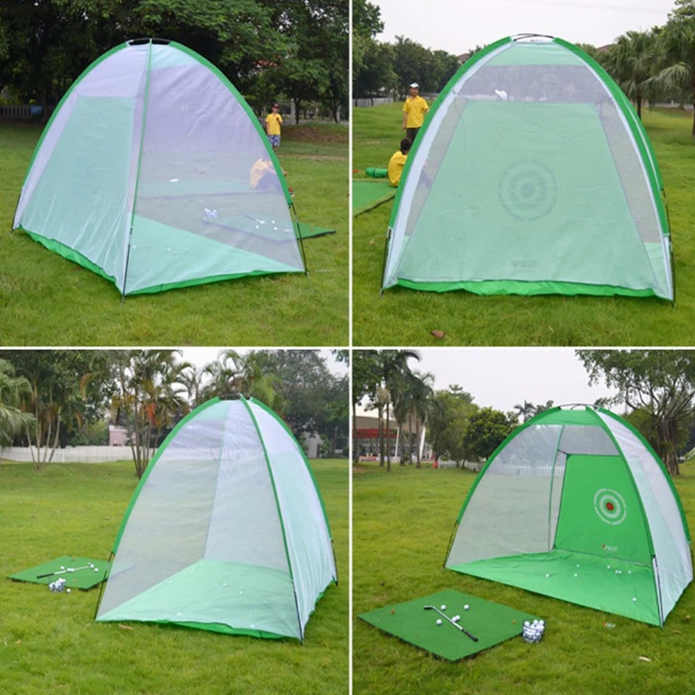 2M Golf Practice Net Tent Strike Cage Outdoor Indoor Lawn Mesh Mat Garden Golf Training Equipment Golf Supplies 241011