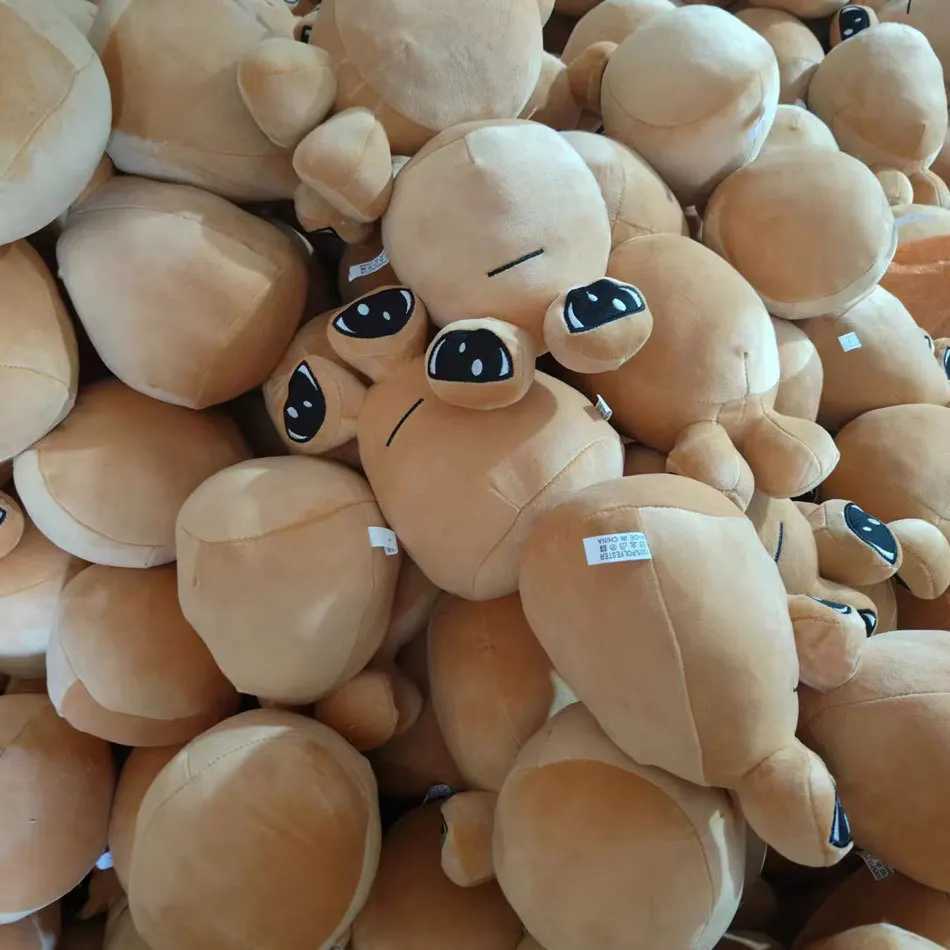 Plush Dolls 22cm/8.6in Pou plush cartoon alien toy Kawaii stuffed animal doll hot game gift Q241019