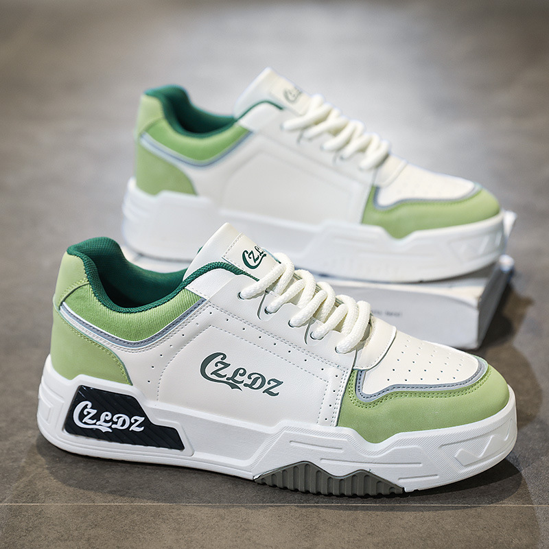 Free shipping designer men's casual thick soled shoes breathable men's sports shoes athletic shoes ice skating shoes