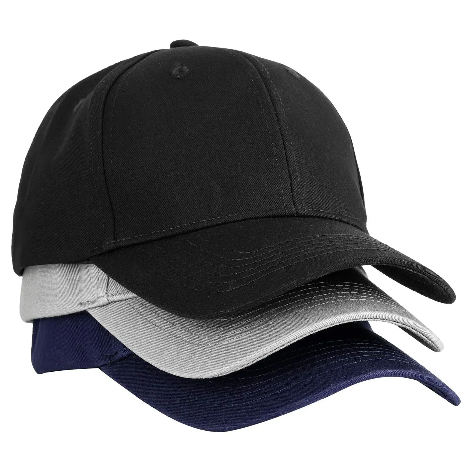 Men Women Distressed Jean Hat Unstructured Baseball Caps Washed Denim Plain Six Panel Dad Hat Black Brown Pink Blue 241009