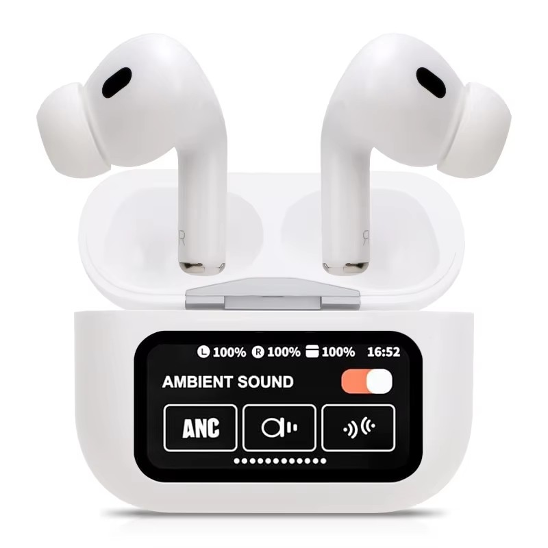 Bluetooth headphones Multifunctional Touch Screen ANC Noise Reduction Ultra-long Life In-ear Wireless Headset Earphone Earbuds for Mobile Smart Cell P