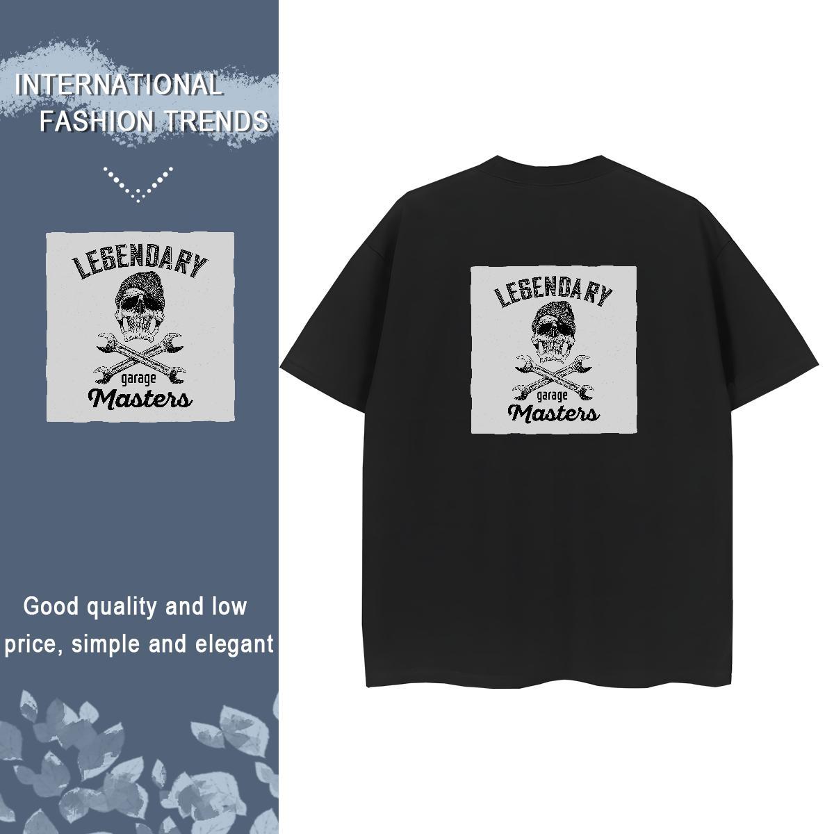 Designer Womens T Shirts 230g Cotton Short sleeve Soft Sport monster Tshirt for Man Woman Wholesale Oversized Clothes Shirt